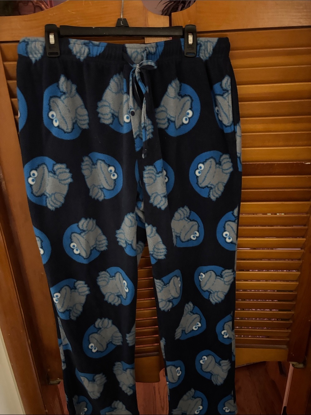 Sesame Street Cookie Monster Navy and Blue Jogger Pants